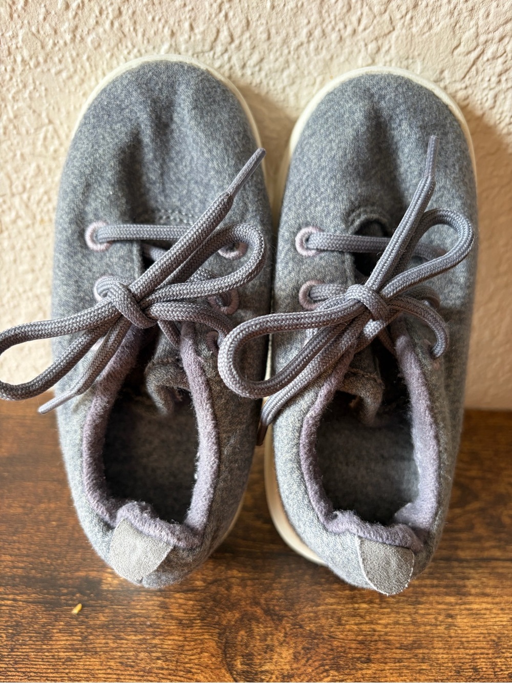 Discontinued Allbirds Smallbirds Boy T9 9 Toddler Grey Knit Sneaker Wool Runner